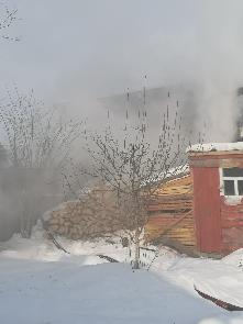 19 февраля 2022г. на телефон 112 поступило сообщение о пожаре в п. Куйтун по ул. Героев Чернобыля.