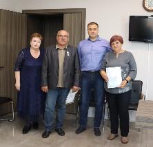 6 сентября в администрации муниципального образования Куйтунский район состоялось вручение медали «Ветеран труда Иркутской области»