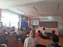 23 сентября Харикскую СОШ посетили специалисты ЦЗН Куйтунского района для встречи с учащимися 9-11 классов.