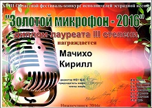 В Нижнеудинске состоялся XVIII областной фестиваль-конкурс исполнителей эстрадной песни «Золотой микрофон - 2016»